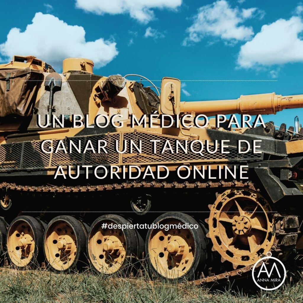 Un blog médico para ganar un tanque de autoridad online